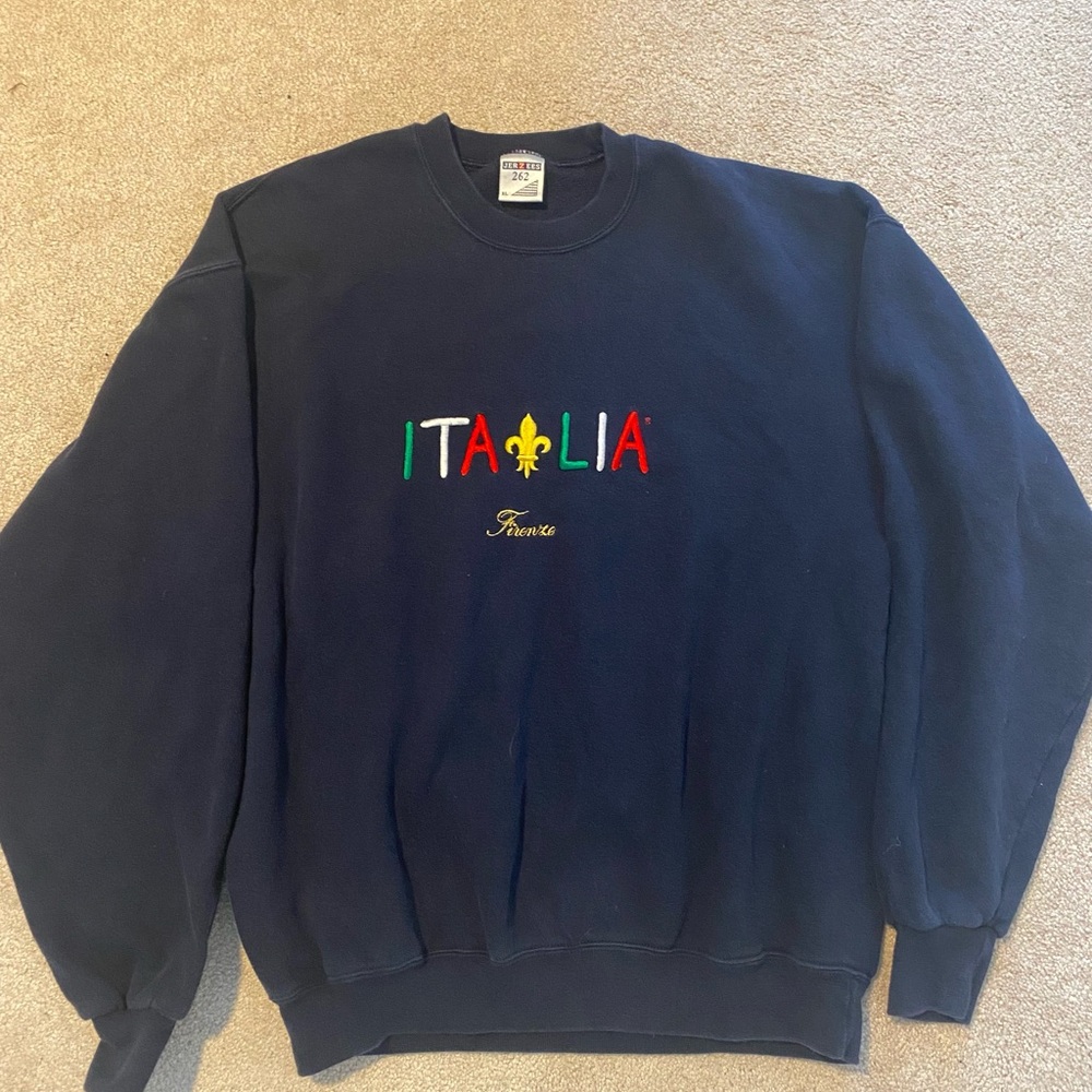 Italia crewneck sweatshirt